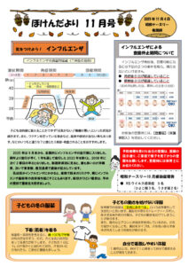 2025.11月のほけんだよりのサムネイル